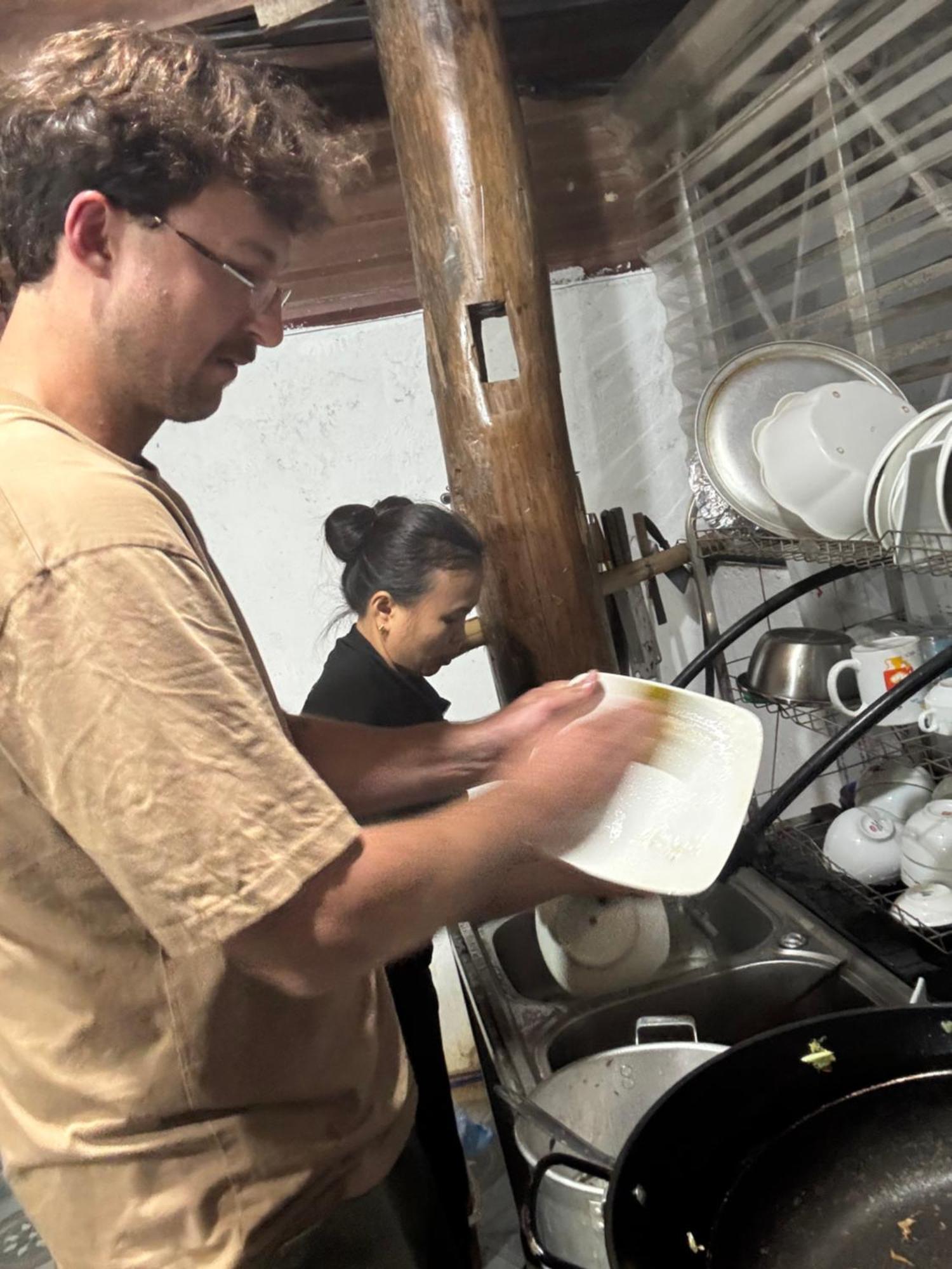 Minh Ngoc Homestay Dien Bien Phu Ban Hin Lom Eksteriør billede