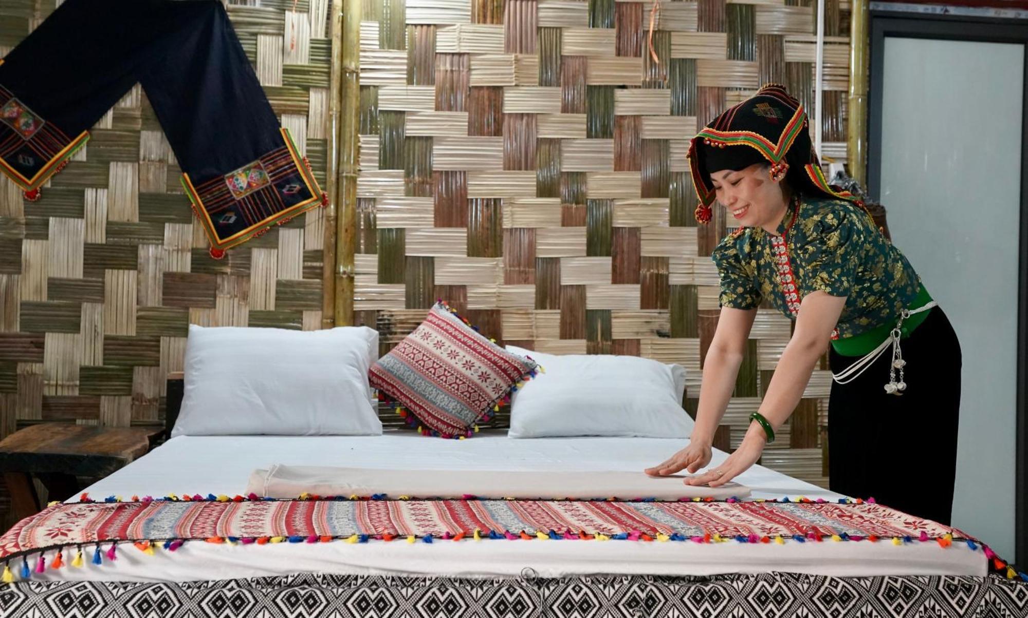 Minh Ngoc Homestay Dien Bien Phu Ban Hin Lom Eksteriør billede