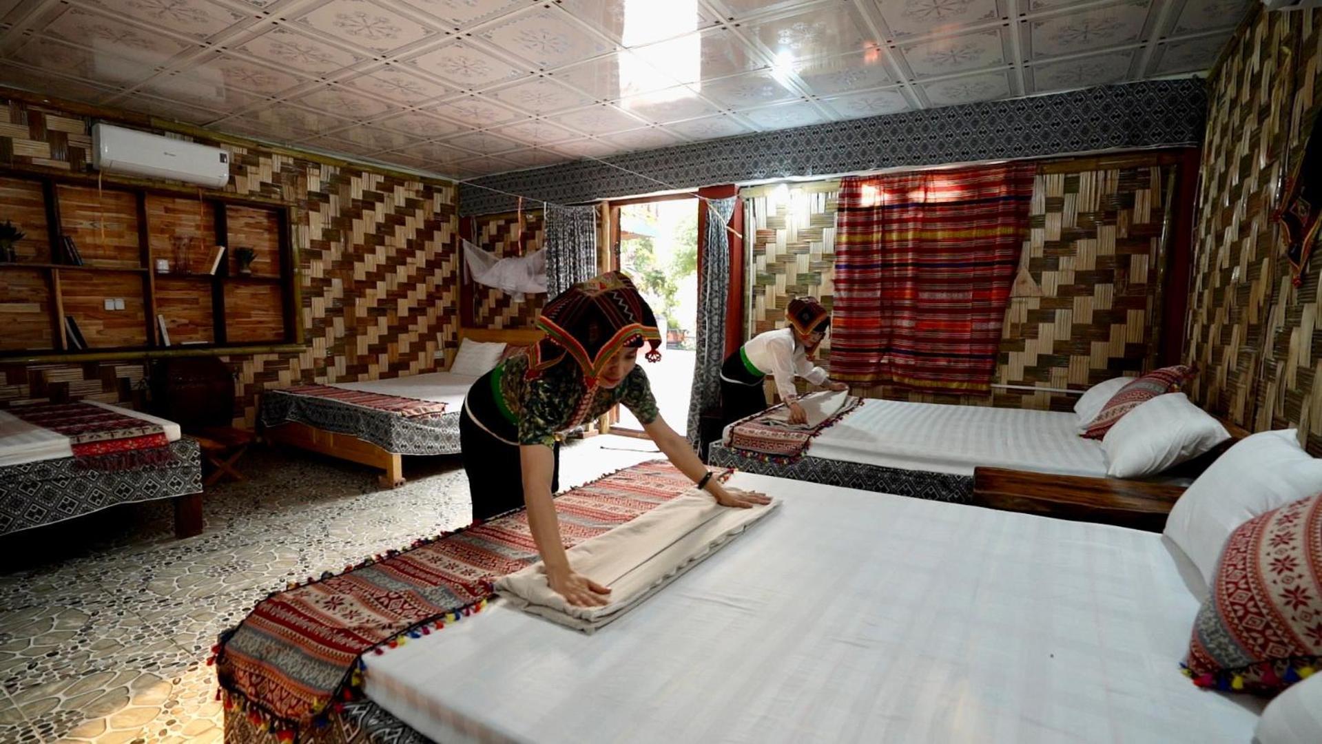 Minh Ngoc Homestay Dien Bien Phu Ban Hin Lom Eksteriør billede