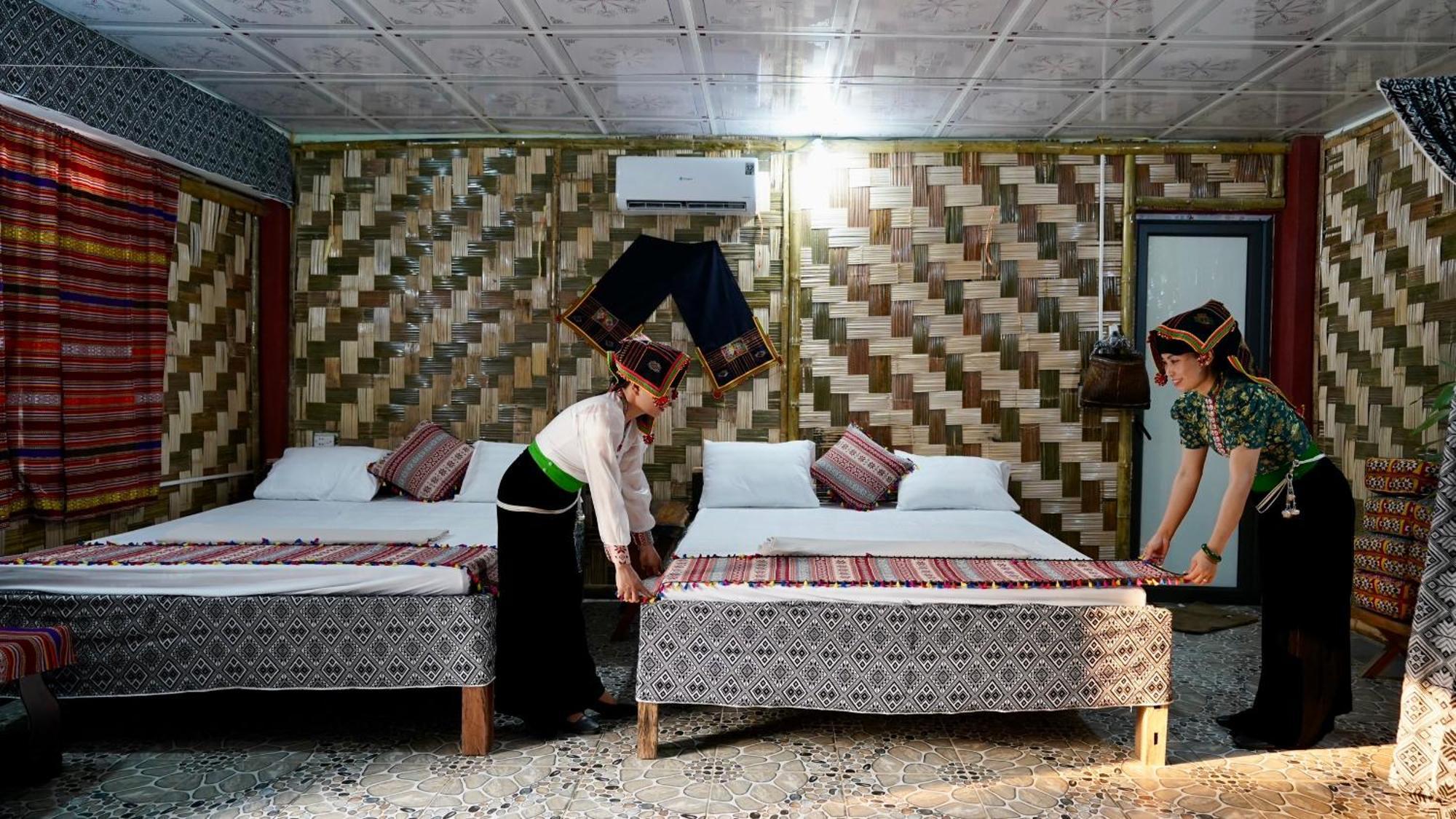 Minh Ngoc Homestay Dien Bien Phu Ban Hin Lom Eksteriør billede