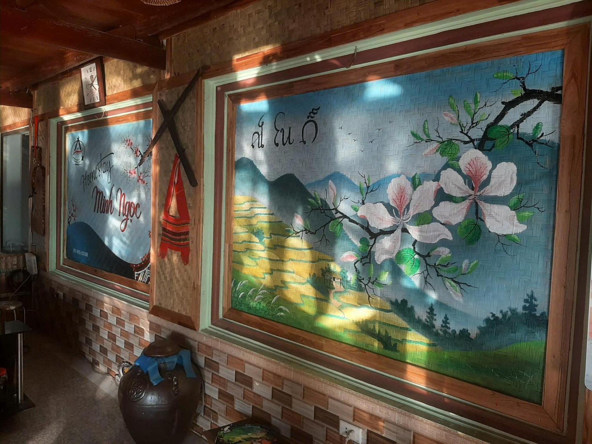 Minh Ngoc Homestay Dien Bien Phu Ban Hin Lom Eksteriør billede