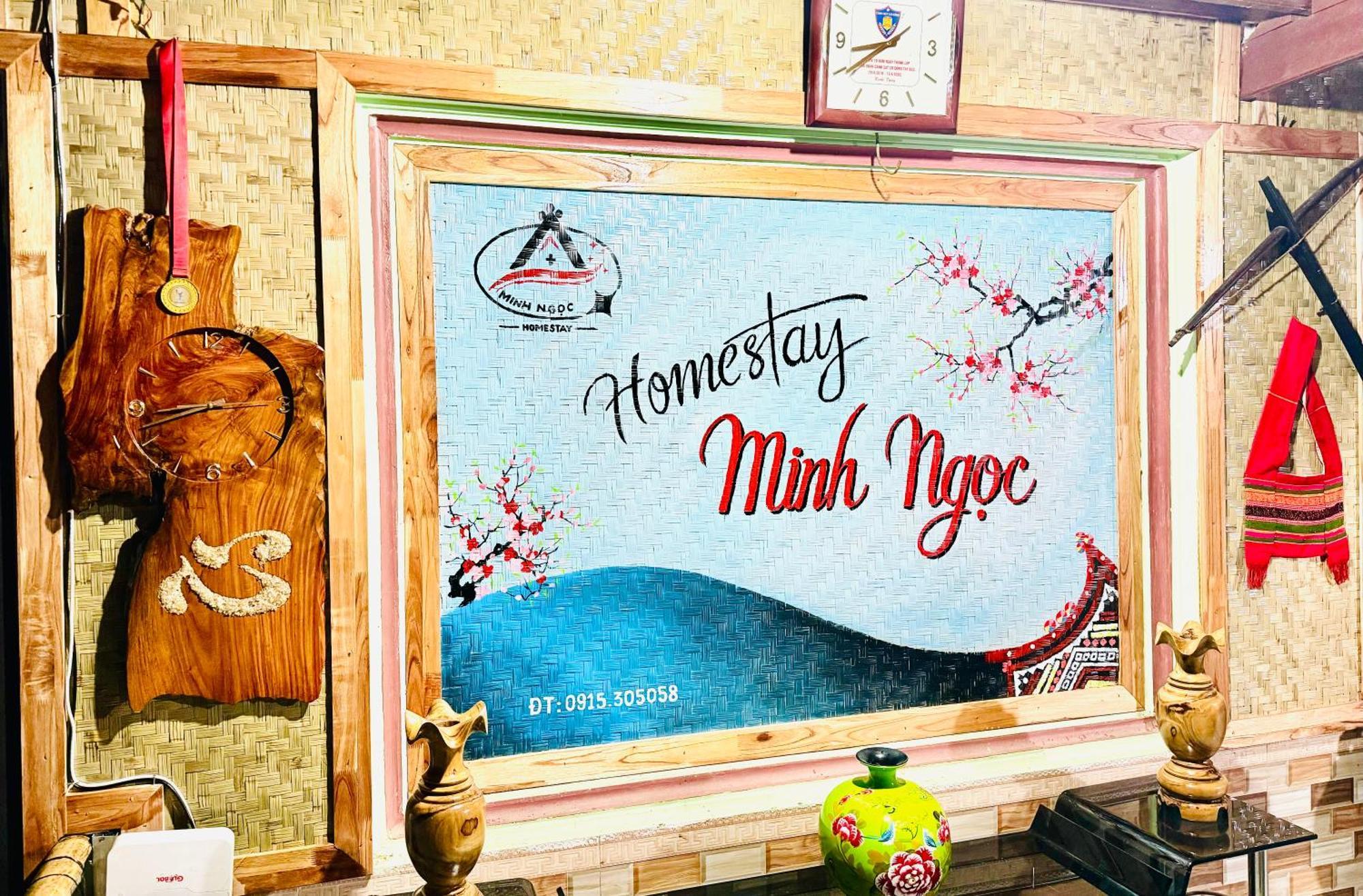 Minh Ngoc Homestay Dien Bien Phu Ban Hin Lom Eksteriør billede