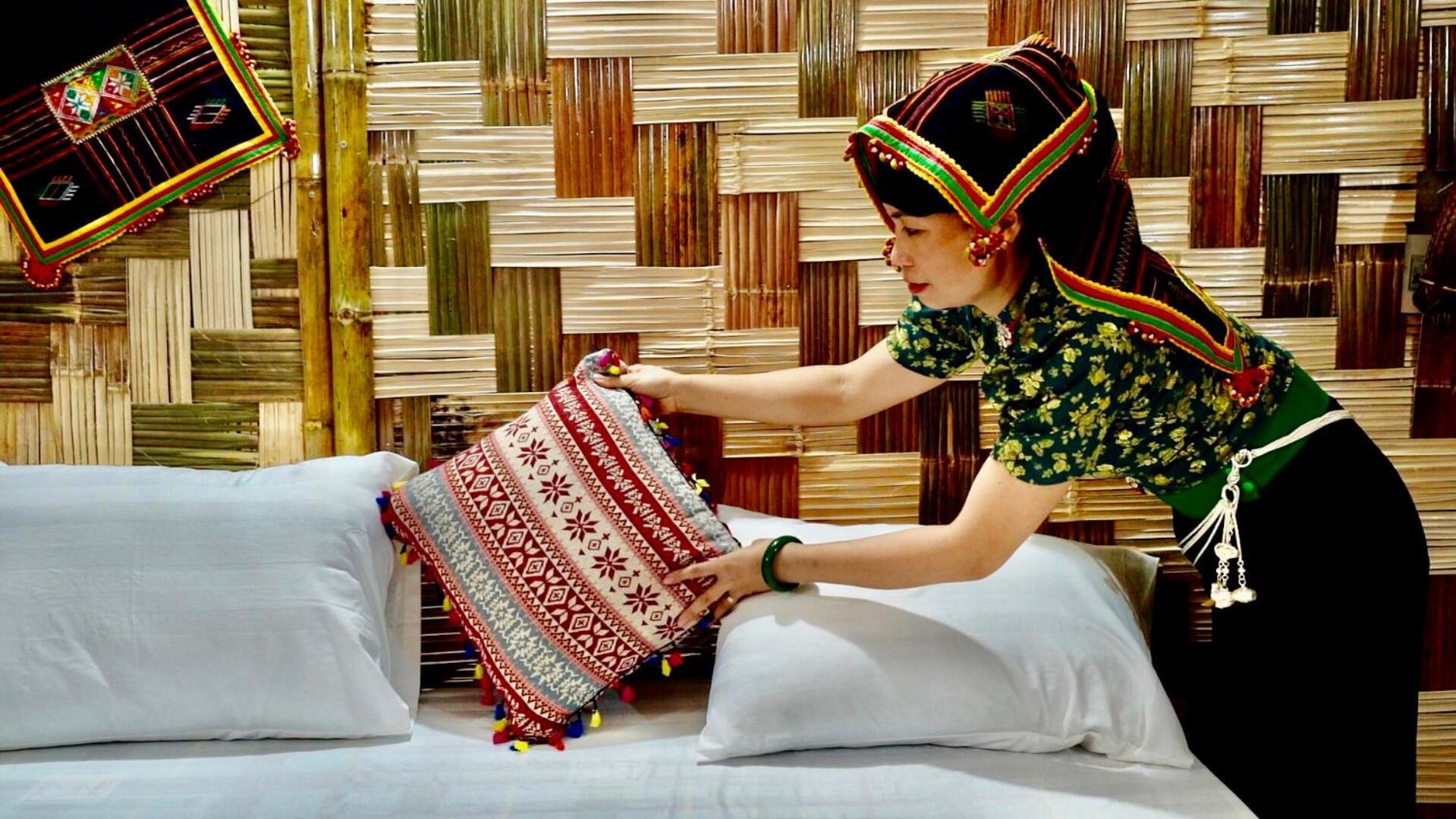 Minh Ngoc Homestay Dien Bien Phu Ban Hin Lom Eksteriør billede